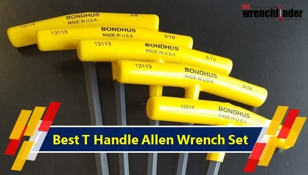 T Handle Allen Wrench Set