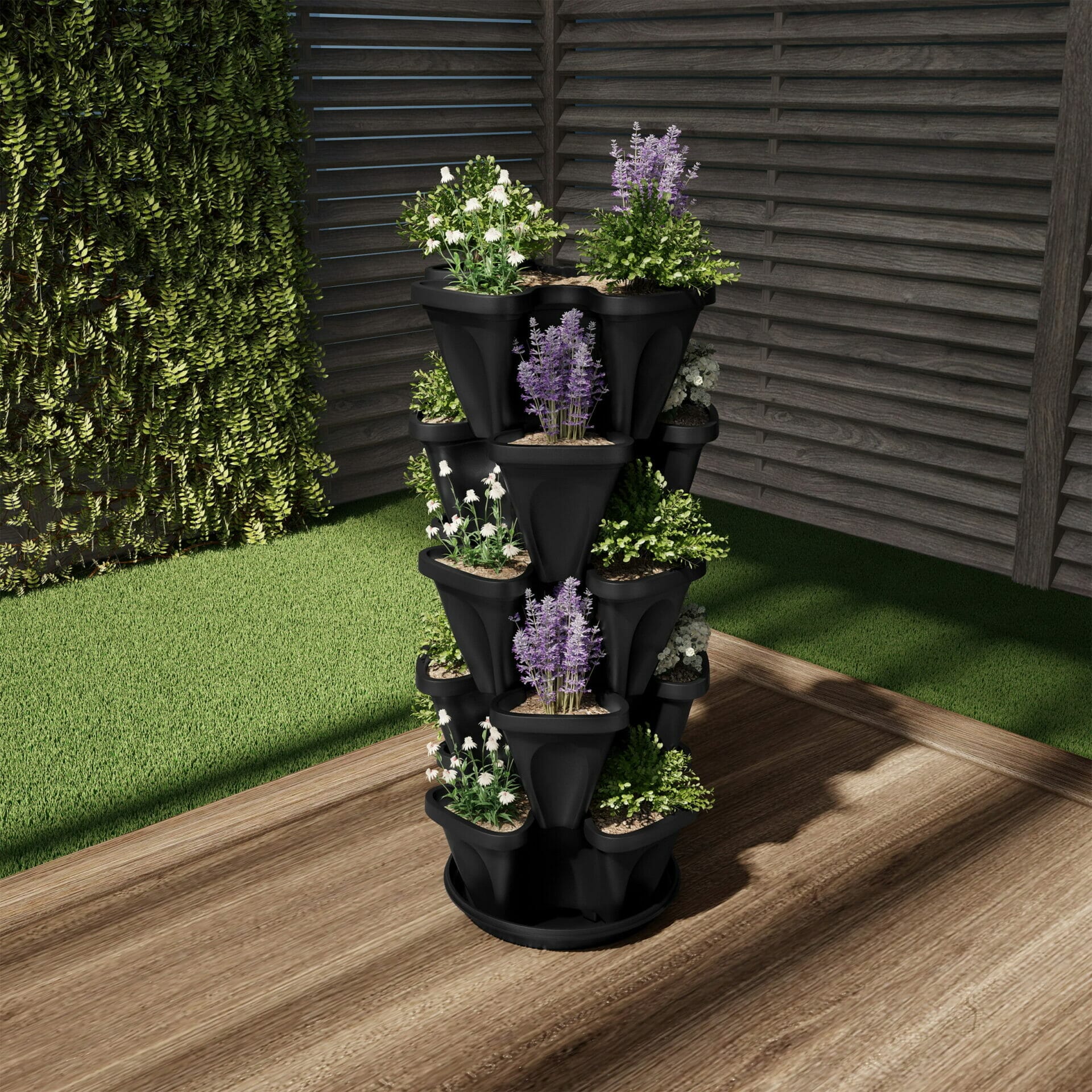 plants for stackable planters 1