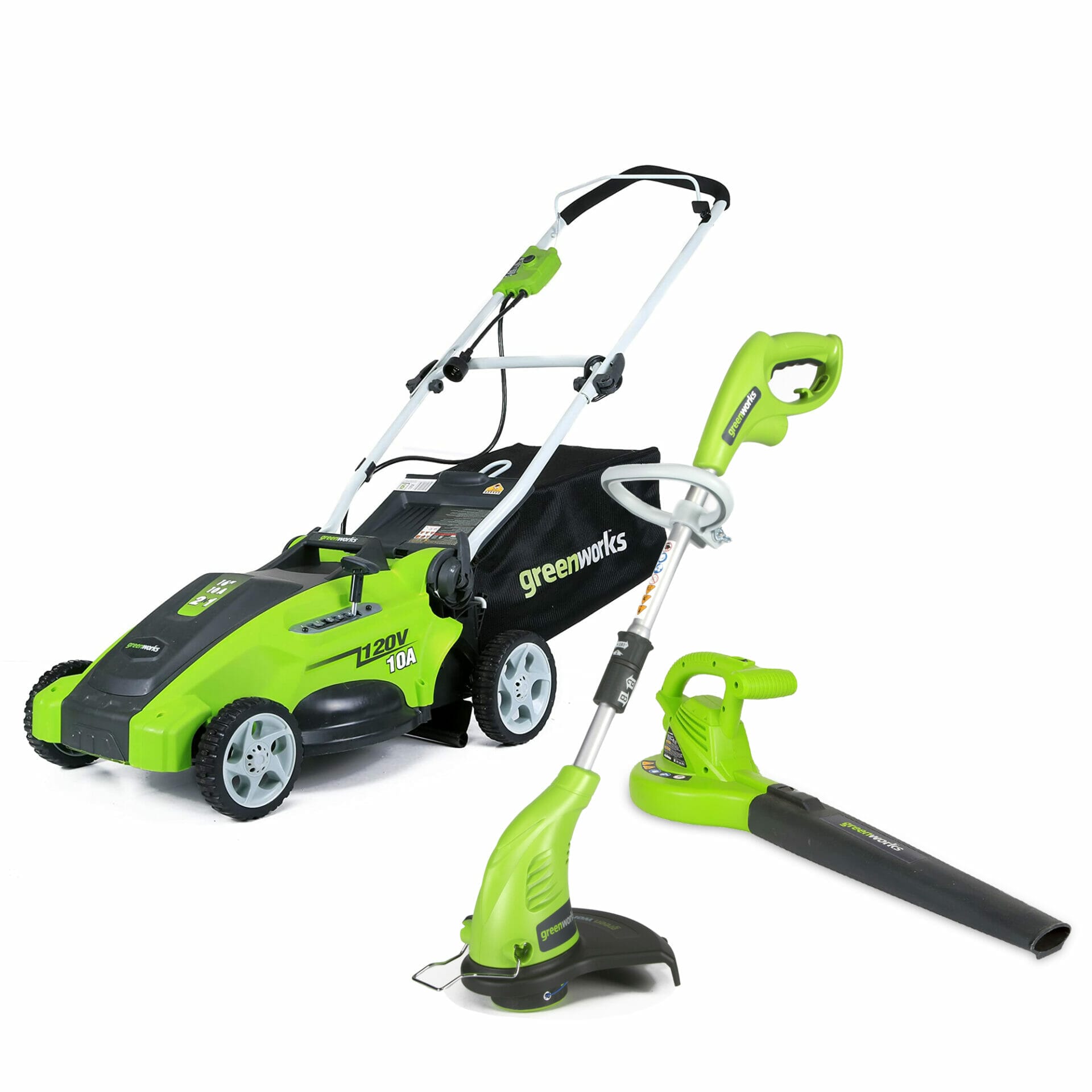 electric mower trimmer blower combo 2