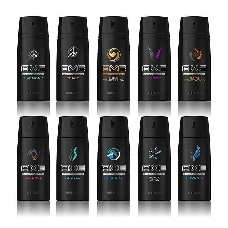 axe body spray scent 1