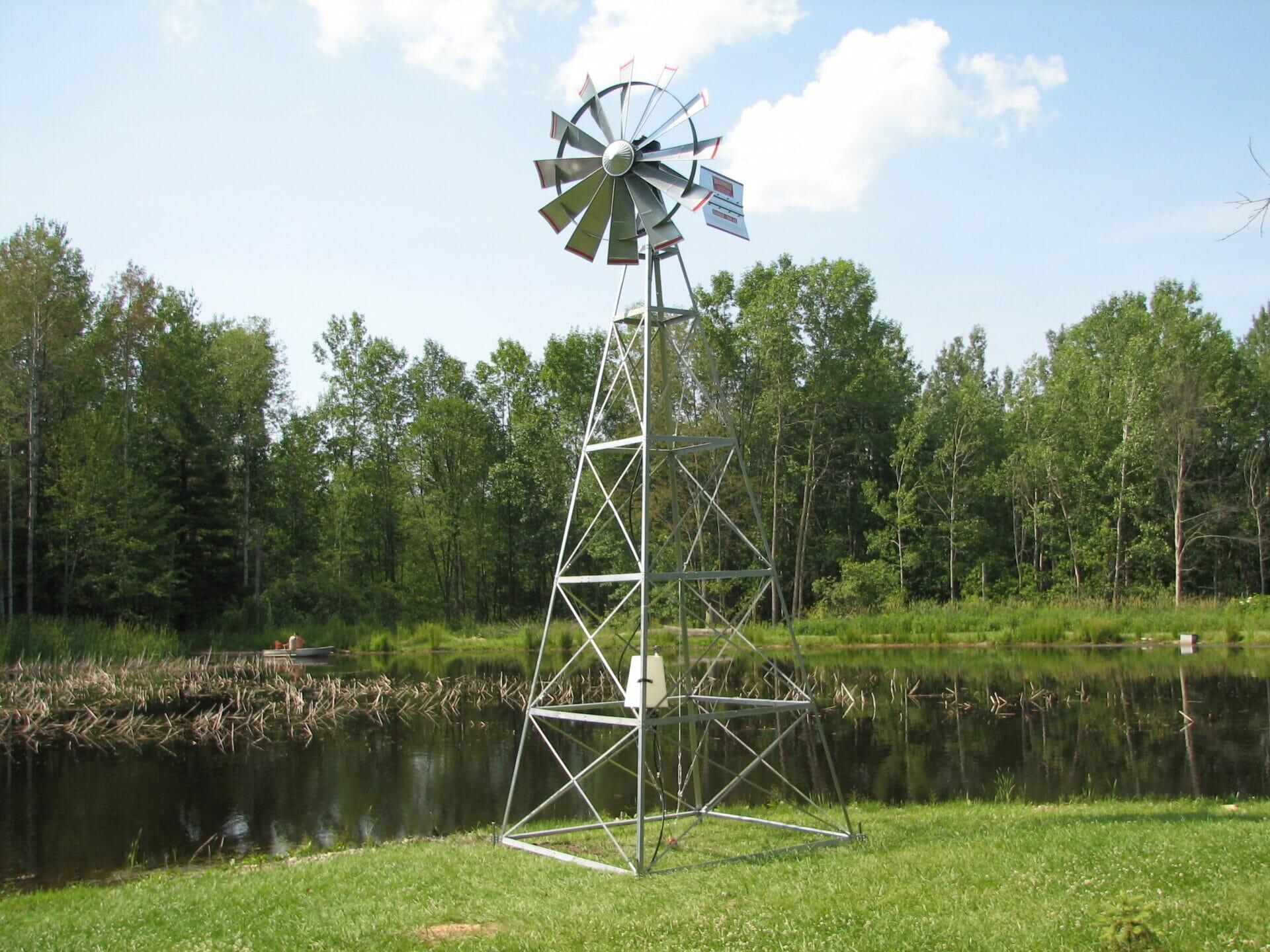 windmill for pond aeration 2