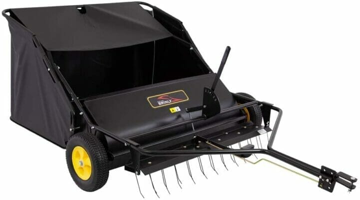 pull behind lawn sweeper 2