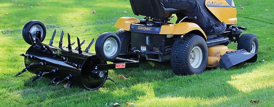 commercial lawn aerator 1