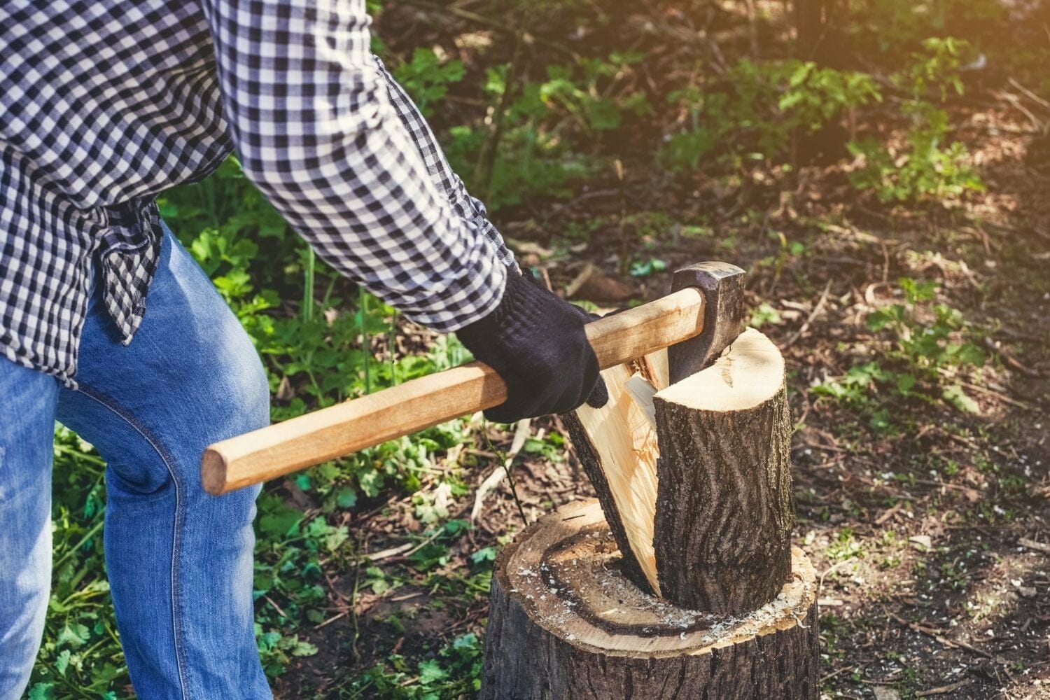 maul for splitting wood 2