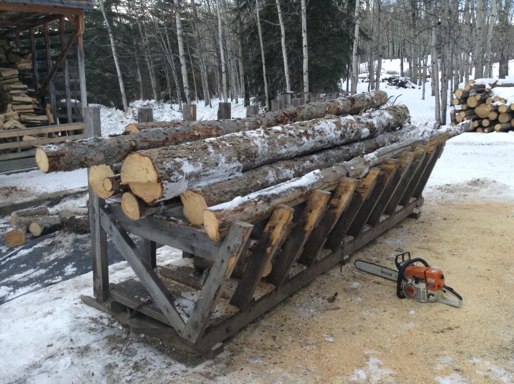 chainsaw for cutting firewood 2