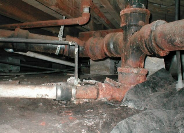 liquid drain cleaner for cast iron pipes 1