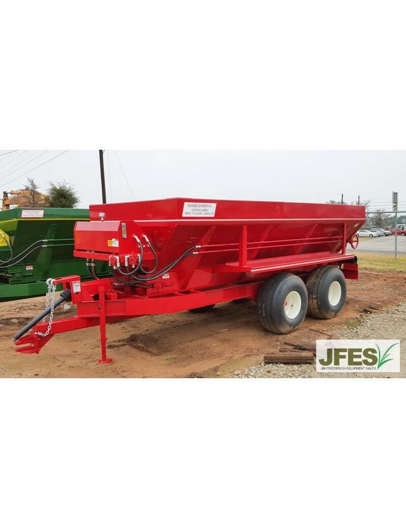 chicken litter spreader 1