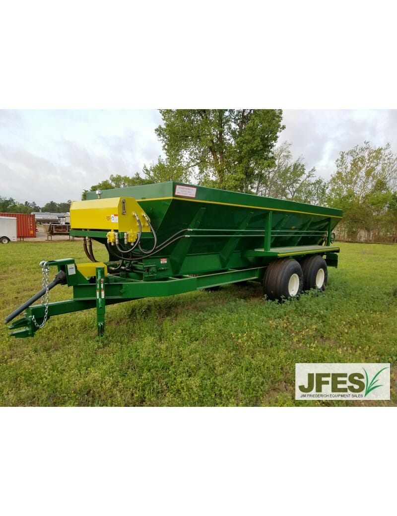 chicken litter spreader 2