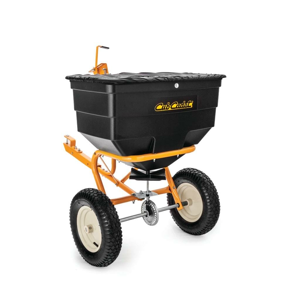 pull behind broadcast spreader 1