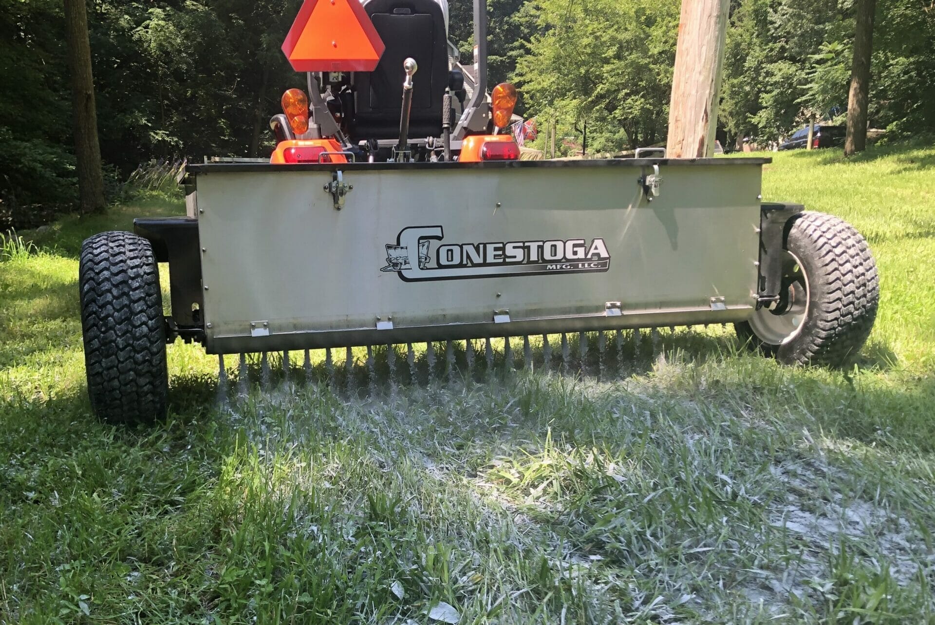 drop spreader for fertilizer 2