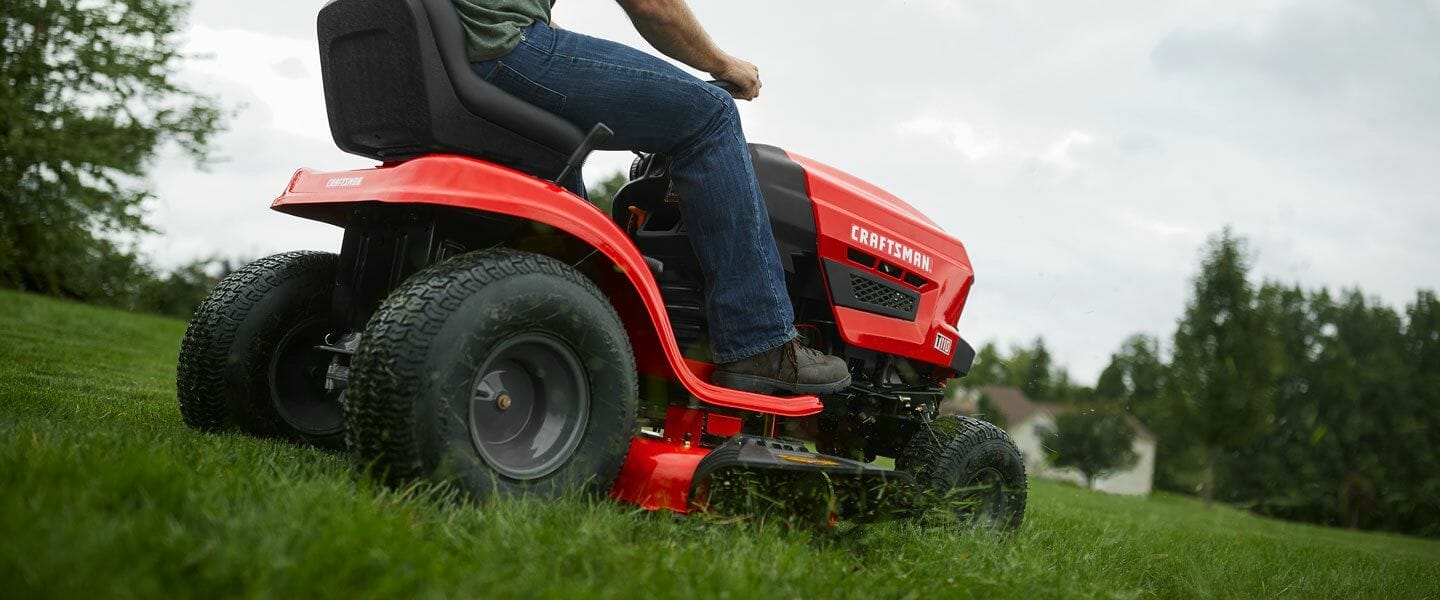 riding mower for mulching 2