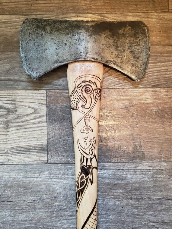 axe handle wood 2
