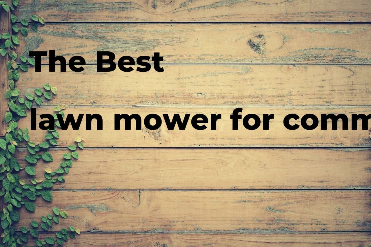 lawn mower for commercial use 1